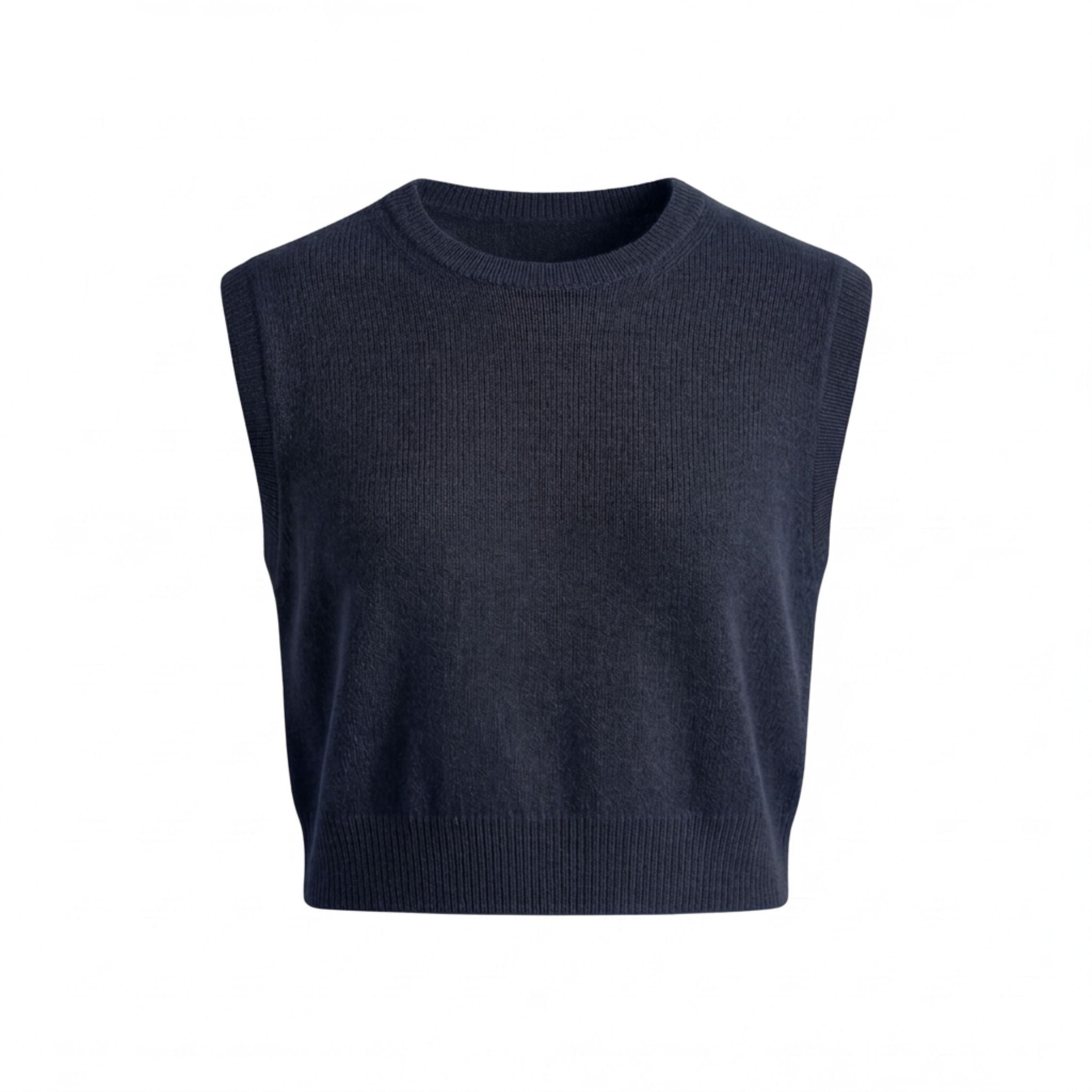 The Daily - Women's Cropped Vest [ City Navy ]