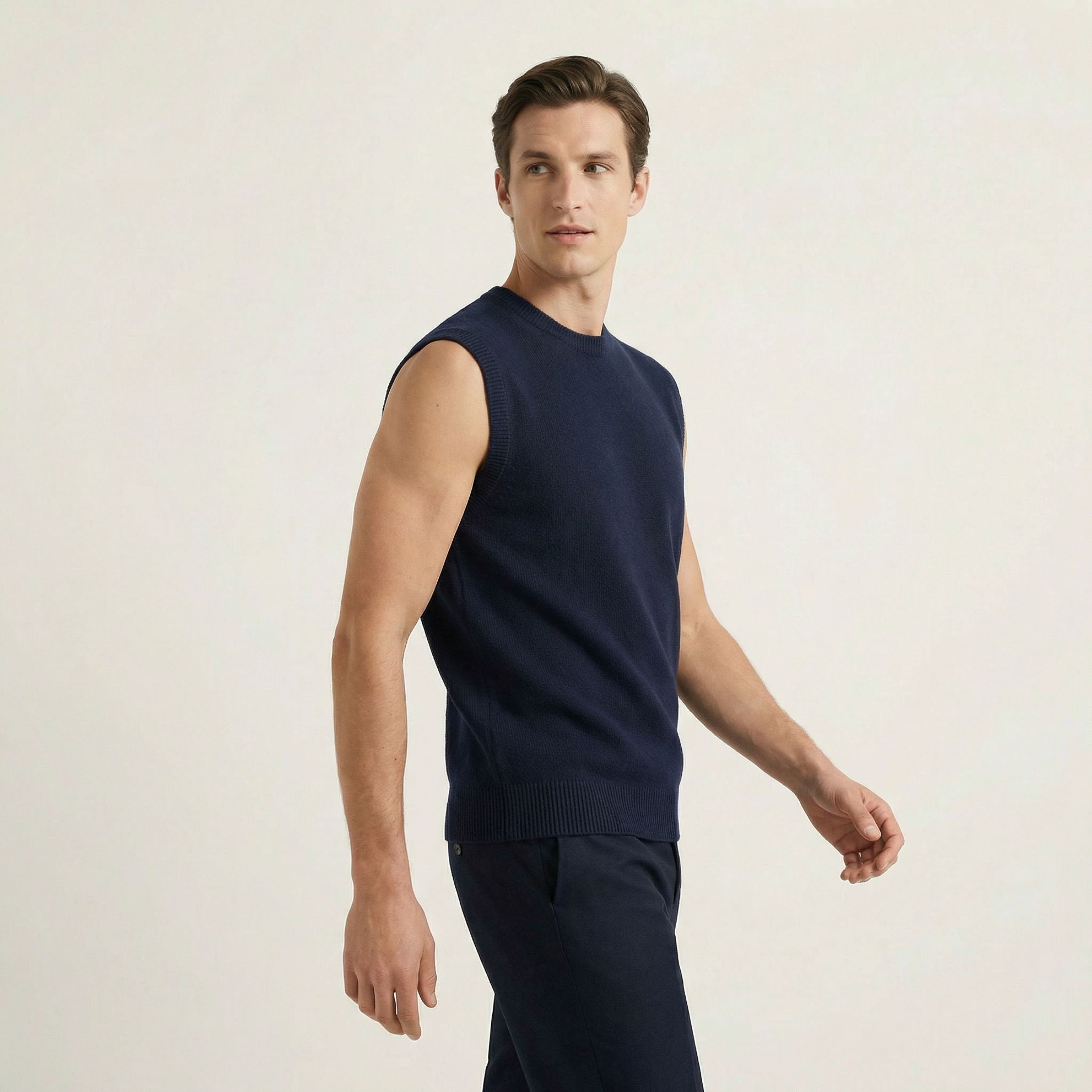 The Daily - Unisex Crew Neck Vest [City Navy]