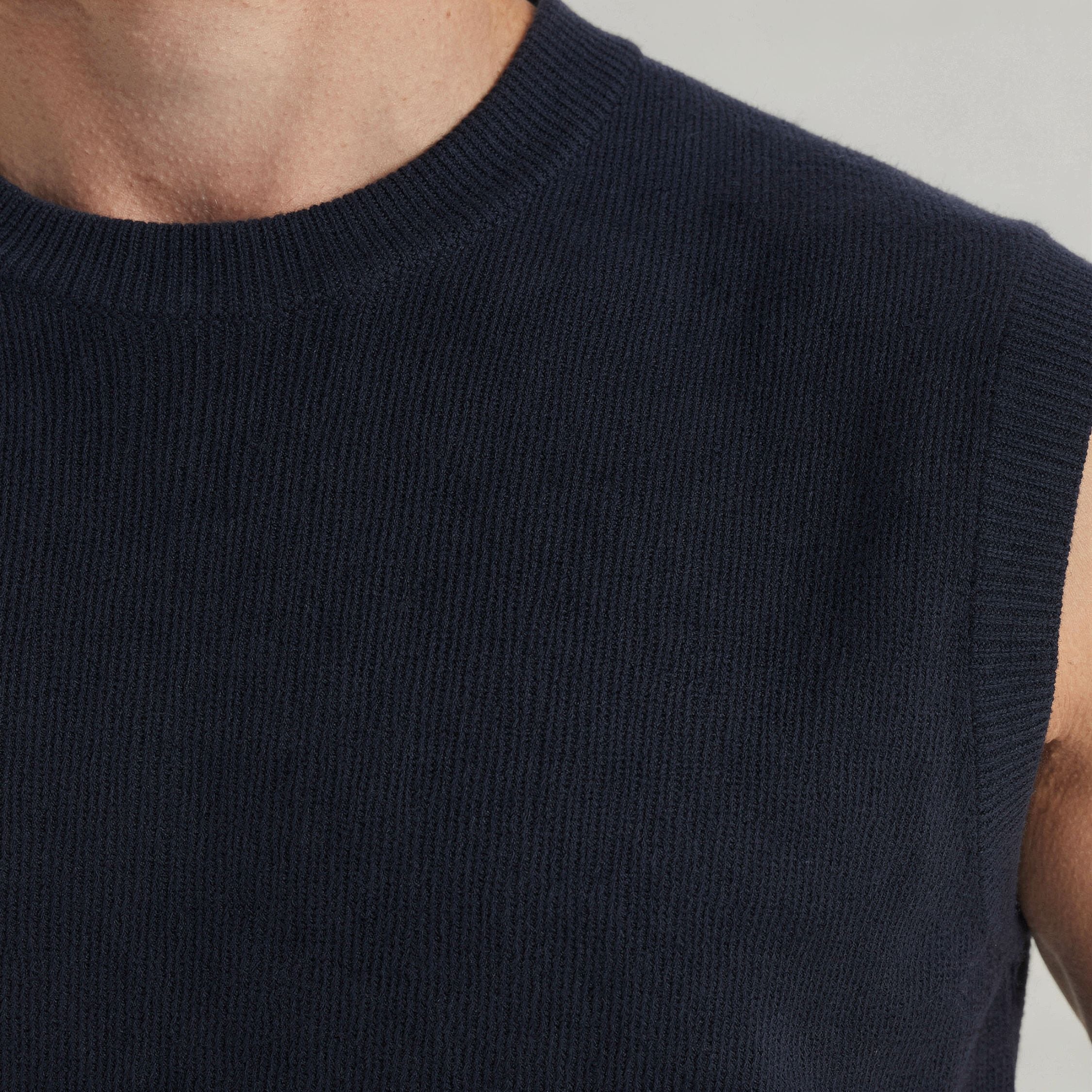 The Daily - Unisex Crew Neck Vest [City Navy]
