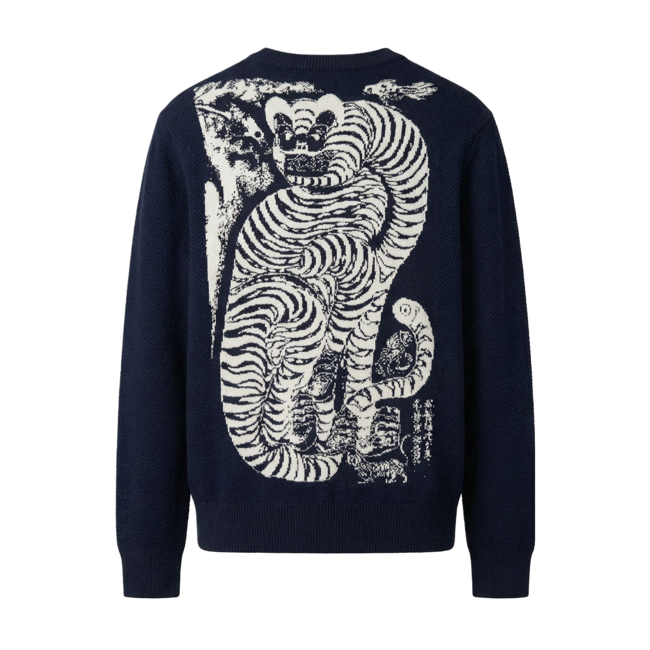 Hommage-Minhwa tiger Unisex Crew Neck Pullover