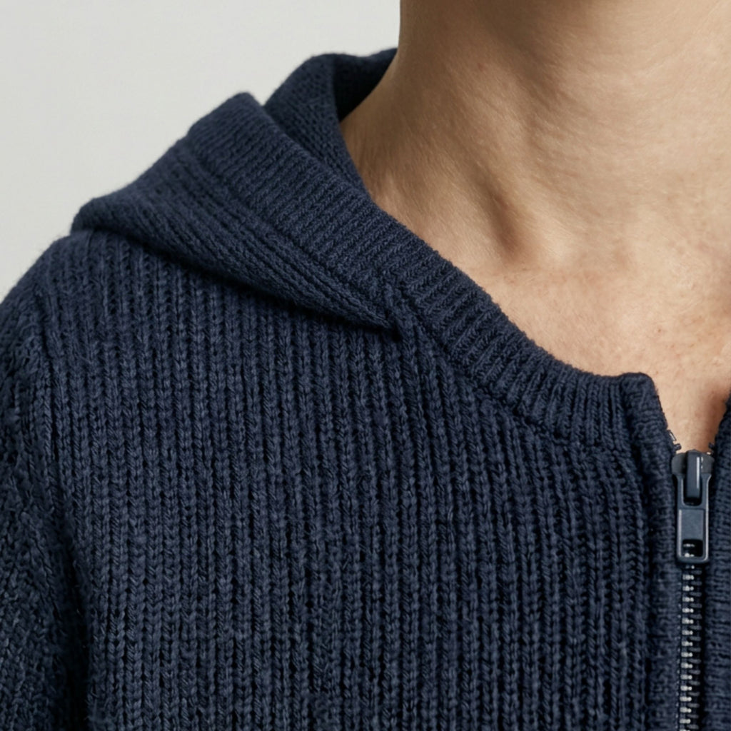 The Daily - Unisex Zip Up Hoodie [  City Navy  ]