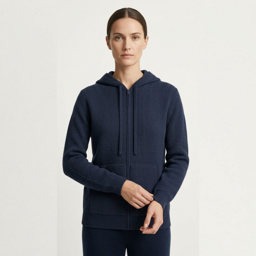 The Daily - Unisex Zip Up Hoodie [  City Navy  ]