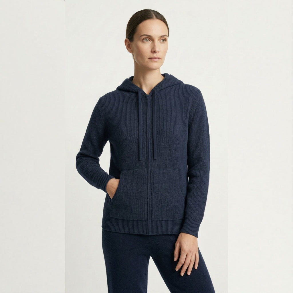 The Daily - Unisex Zip Up Hoodie [  City Navy  ]